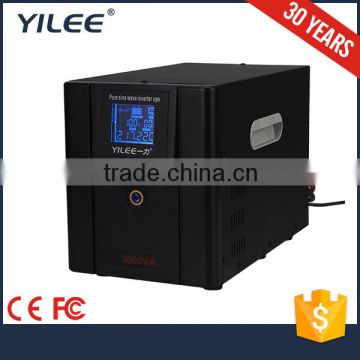 CE approved 3KVA UPS Pure Sine Wave inverter with solar charge