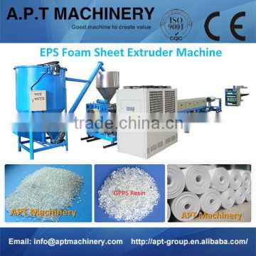 Advanced Processing Safe Design EPS Foam Sheet Extruder for Lunch Box/Plate