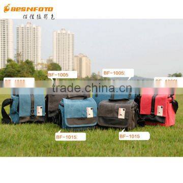 Besnfoto Original Design F series Canvas Waterproof High quality low price Camera Shoulder Bag for DSLR,