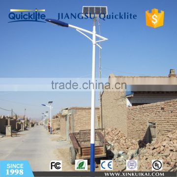 solar led street light retrofit road light pole 6m