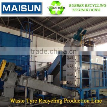 2016 Waste tires, EPDM reclaimed rubber production line