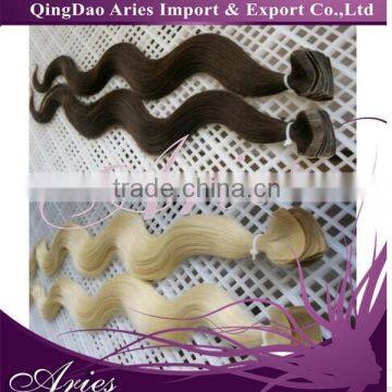 24" 40 Pcs Silky Straight Tape In Brazilian Remy Human Hair Extension