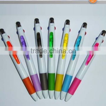 wholesale office supplies three color changing ink stylus pens