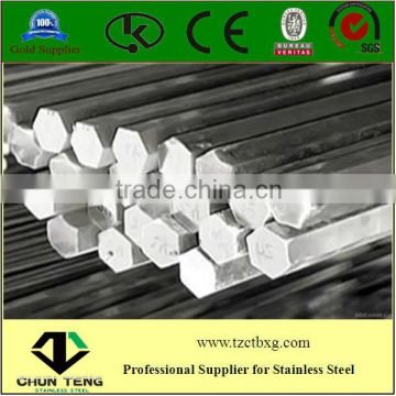 China 304 306 stainless steel hexagonal bar