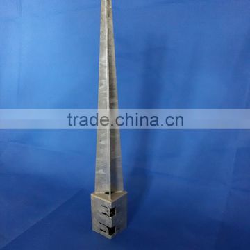 good quality metal square pole anchors