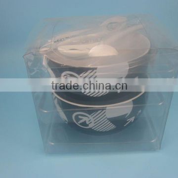 YF15089 decal print porcelain bowl with PVC box