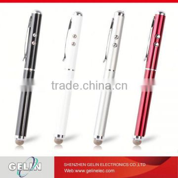 promotional touch screen with light and laser pointer pen