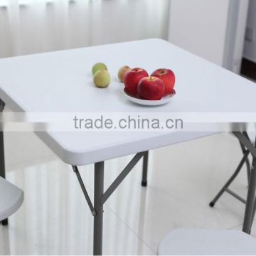 plastic square folding table