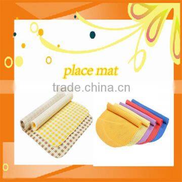 Eco mutifunctional clear pvc place mat