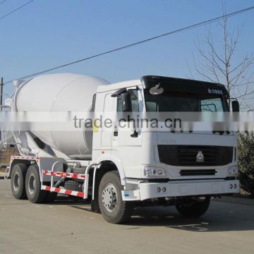 sinotruk howo mixer truck made in china howo 6*4 10 wheelers concrete mixer truck hot sale in benin