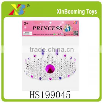 Party decoration plastic princess crown for girls