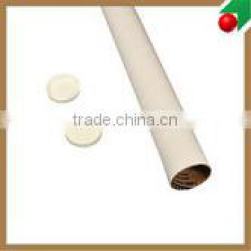 high quality paper mailing tube with end caps from china supplier
