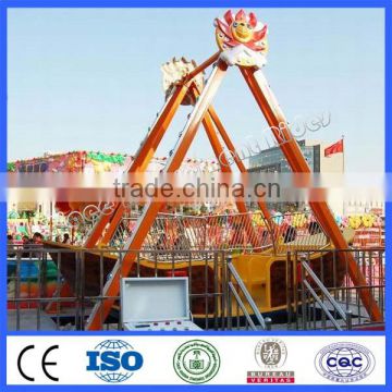 Outdoor playground carnival ride small pirate ship for sale