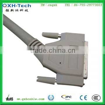 High Quality SCSI HPDB 68 Pin Angled Molded Cable For Telecommunication