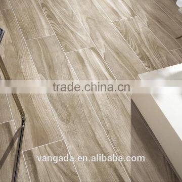 Anti-skid newest rough surface wooded flooring tile wood tile