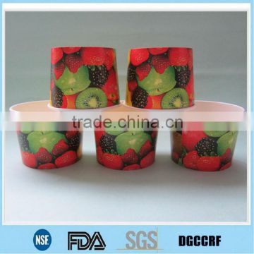 ice cream container, disposable paper cups, soup paper bowl