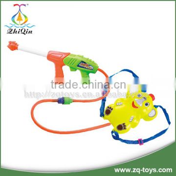 Powerful summer toy high pressure water gun with backpack