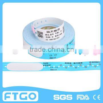 Direct thermal patient id wristband/medical id wrist band/ medical consumble