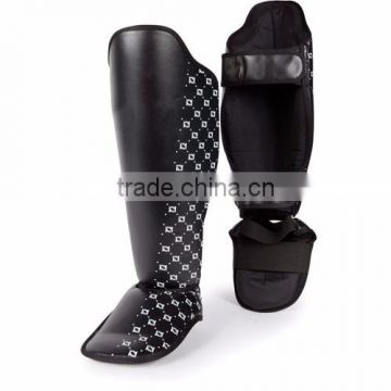 Black Color MMA Shin and Instep Guards