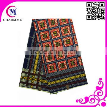 Top Quality African latest designs holland real wax fabric of Wholesale price 6 Yards cotton real wax print fabric