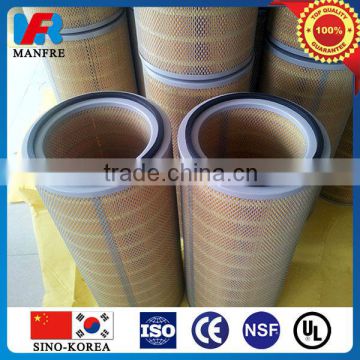 Steel mill dust collector air filter cartridge(Factory supply custom service)