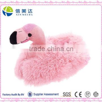 Adult & Children Kid Size Flamingo Animal Plush Fuzzy Slippers