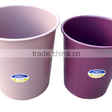 plastic wastebasket paper basket/sundries barrel