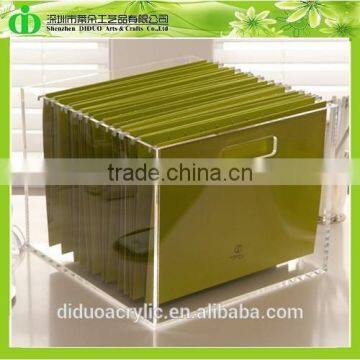 DDE-B187 Trade Assurance Shenzhen Factory Wholesale A4 Plastic File Box