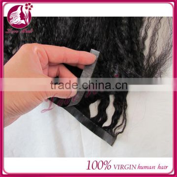Top Quality Double-sided Tape Hair Extensions In Stock cheap human hair extension remy human hair extensions