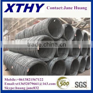 manufactured hot rolled steel wire rod in coils