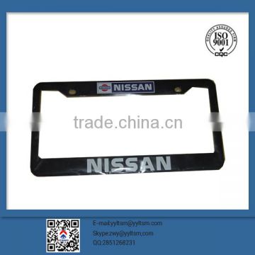 top sales wholesale plastic license plate frame number plate holder