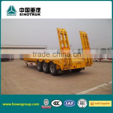 China HOWO 60T Lowbed Semitrailer