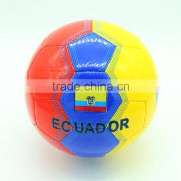 Promotional Ecuador Flag Soccer Ball