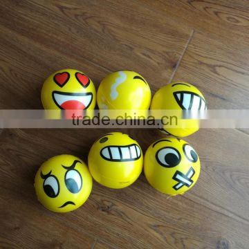 Wholesale Emoji PU Ball Toy Ball For Kids