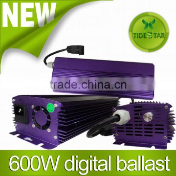 600w growing ballast/600 Watt Digital Dimmable Electronic Ballast HPS MH Sodium Halide Grow Lamp