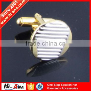 hi-ana button1 ISO 9001 Factory High Quality Fashion cufflink for mens shirts