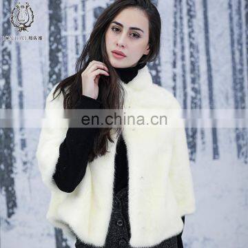 Short hair shop fur coat