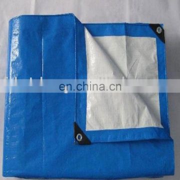 220gsm blue/orange waterproof PE tarpaulin