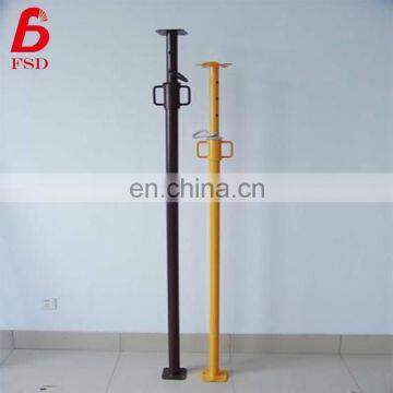 Painted Surface Adjustable Steel Props Jack For Scaffolding