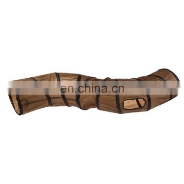Wholesale best price large brown color cat tunnel