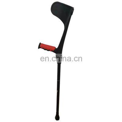 Portable elbow crutches for arms, foldable telescopic thickening aluminum alloy crutches for the disabled