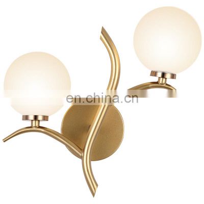 Nordic Creative Personality Led Wall Lamps Flexible Bronze Wall Light for Living Room Bedroom Decor
