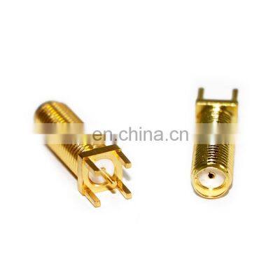 23mm RF Coaxial SMA Plug, SMA-KE SMA Female PCB Antenna Connector