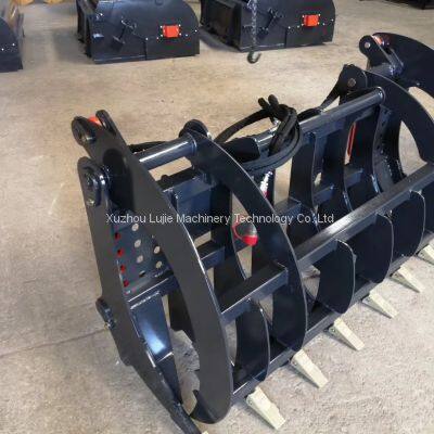 China wheel loader timber grabber log grapple attachments forestry equipment