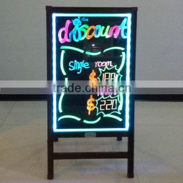 Alibaba express wooden support LED sign board
