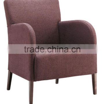 Modern solid frame dot fabric hotel chair XY2685