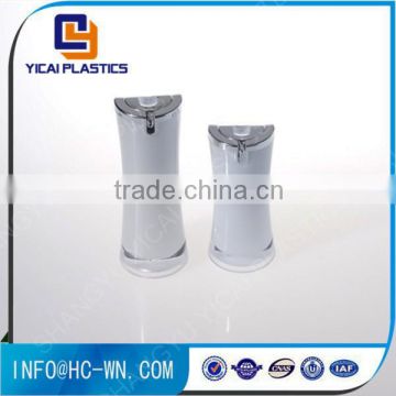 Plastics Airless Emulsion Bottle Acrylic Pressure Cosmetic Jar