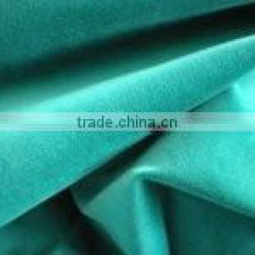 blackout plain velveteen fabric for curtain with coating