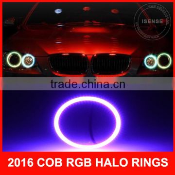 Turning signal halo rings 160MM RGB LED COB angel eyes