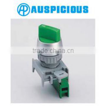22mm IP65 Waterproof 2 or 3 Position Spring Return Selector Switch (RS22)